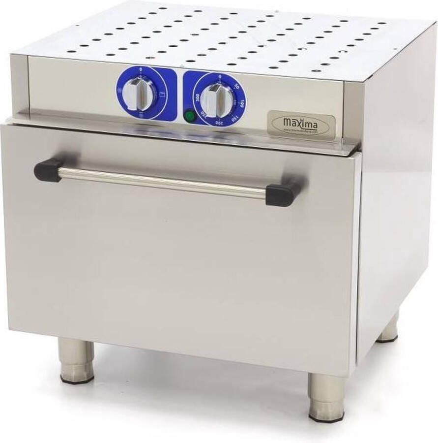 Maxima Professionele Horeca Oven Elektrisch 60 x 60 cm Heteluchtoven