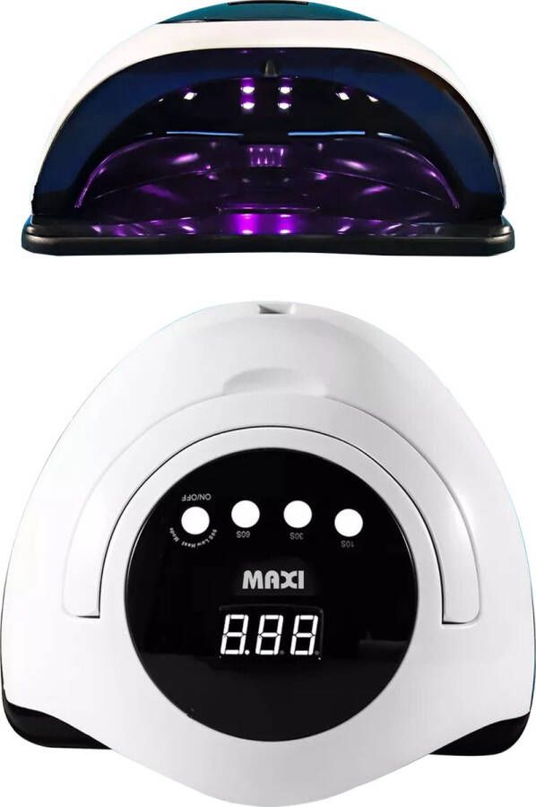 Maximania Maxi Nageldroger Pro 168W Uv Lamp Nageldroger lamp Nageldroger voor Gelnagels Geschikt voor elke Nagel Gellak