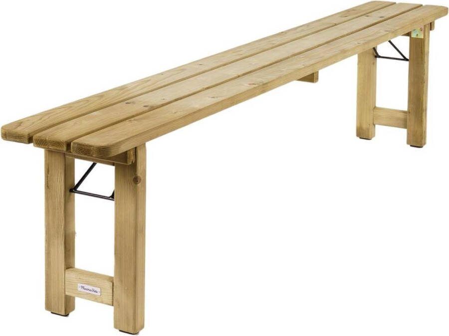 MaximaVida inklapbare picknickbank Vilnius 200 x 25 cm 2 stuks