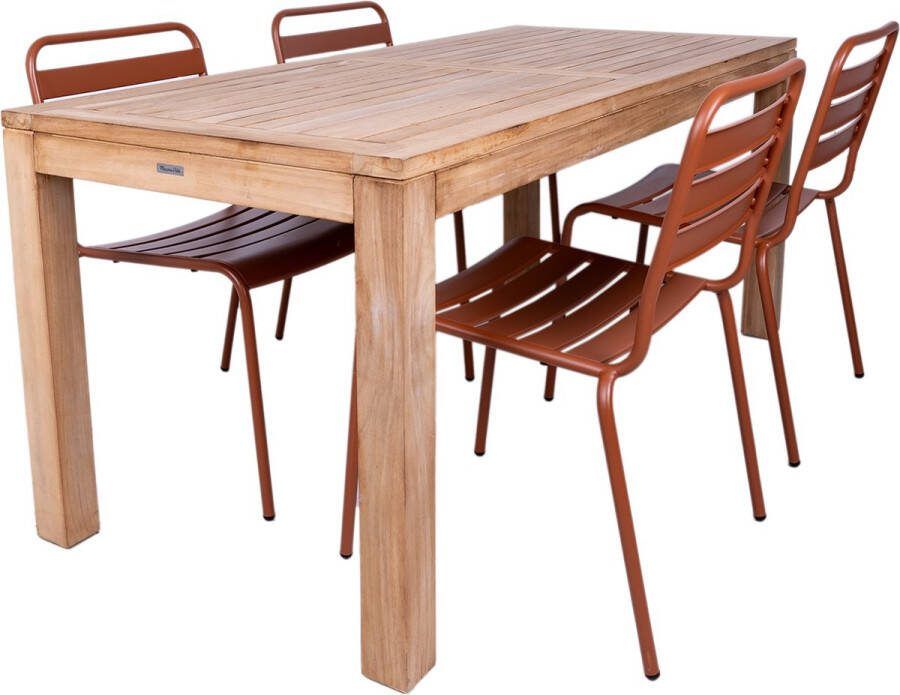MaximaVida tuinset Java 180 cm roestbruin