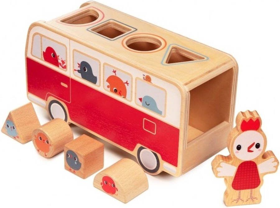 Maxomorra Lilliputiens Houten vormenstoof Paulette
