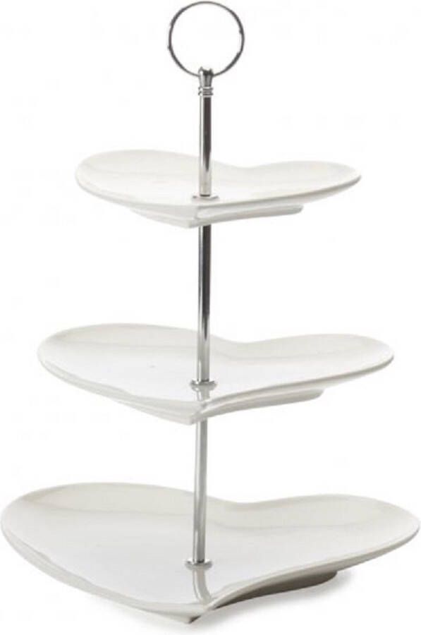 Maxwell & Williams Etagere Serveertoren White Basics 3-Delig