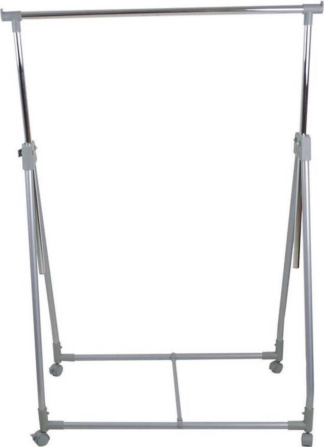 Merkloos Sans marque Relaxwonen Kledingrek Pro versie stevig op wielen 93x54x170cm