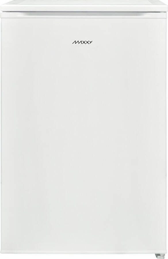 Maxxy RFT84MXDW1 Tafelmodel koelkast 135 liter 3 plateaus Energielabel D Stille koelkast 35 dB Energiezuinige koelkast Wit