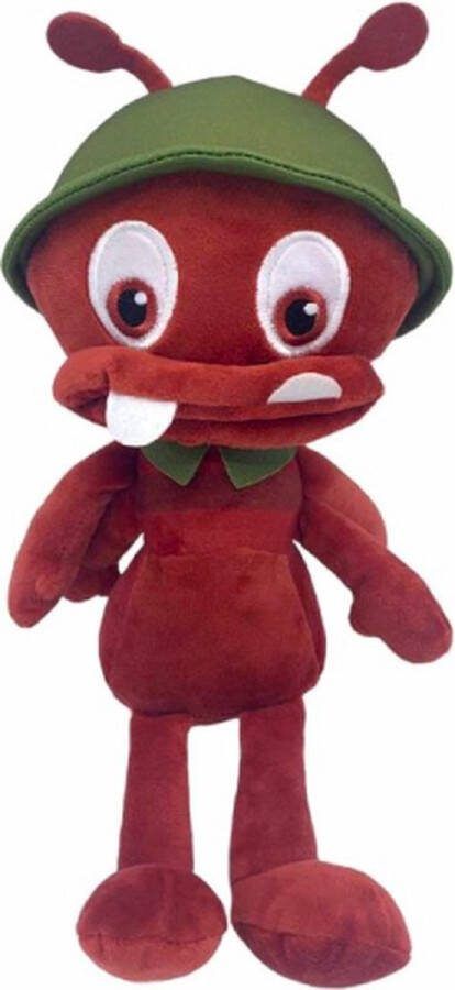 Maya de Bij Paul de Mier Pluche Knuffel (Rood) 35 cm {Speelgoed Knuffeldier Knuffelpop voor kinderen jongens meisjes} Maja de Bij