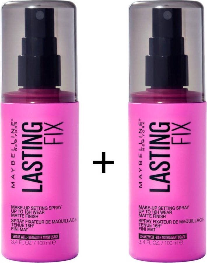 Maybelline 2x New York Lasting Fix Make-Up Setting Spray 2x 100 ml