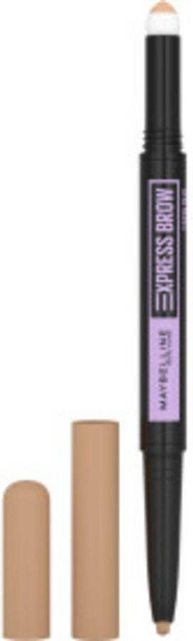 Maybelline 3x Brow Satin Duo Wenkbrauwpotlood en Poeder 00 Light Blonde