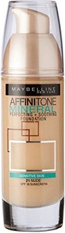 Maybelline Affinitone Mineral Foundation SPF18 30ml 020 Cameo