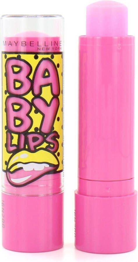 Maybelline Baby Lips Lipbalm 20 Bubblegum Pop (2 stuks)