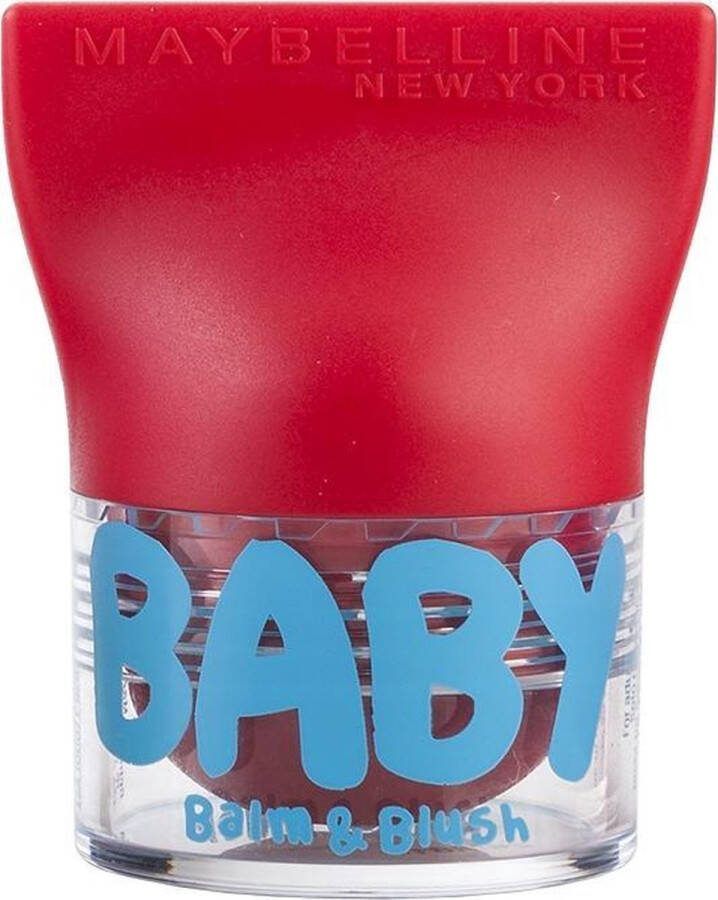 Maybelline BabyLips Balm & Blush 05 Booming Ruby lipbalsem Rood Vrouwen