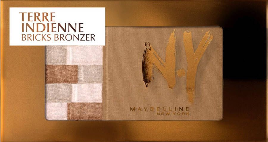 Maybelline Bricks Bronzer en Highlighter 02 Brunettes