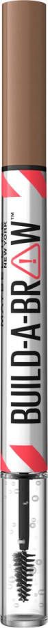 Maybelline Build-a-Brow Wenkbrauwpotlood -gel voor elk type wenkbrauw creëert natuurlijke vollere wenkbrauwen in slechts 2 stappen Soft Brown