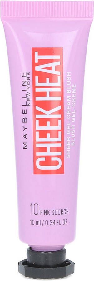 Maybelline Cheek Heat Cream Blush 10 Pink Scorch