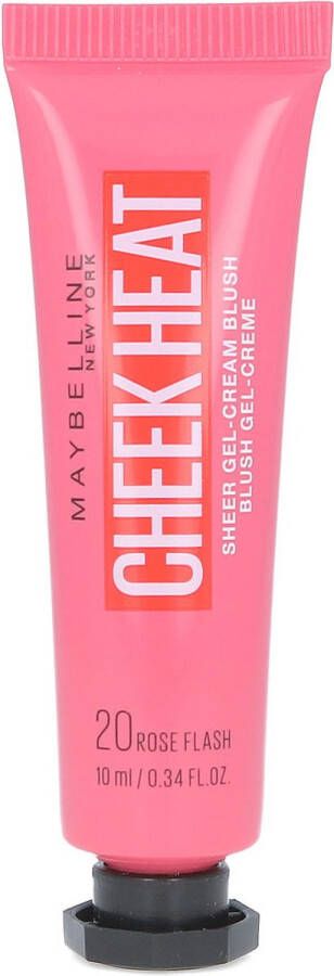 Maybelline Cheek Heat Cream Blush 20 Rose Flash