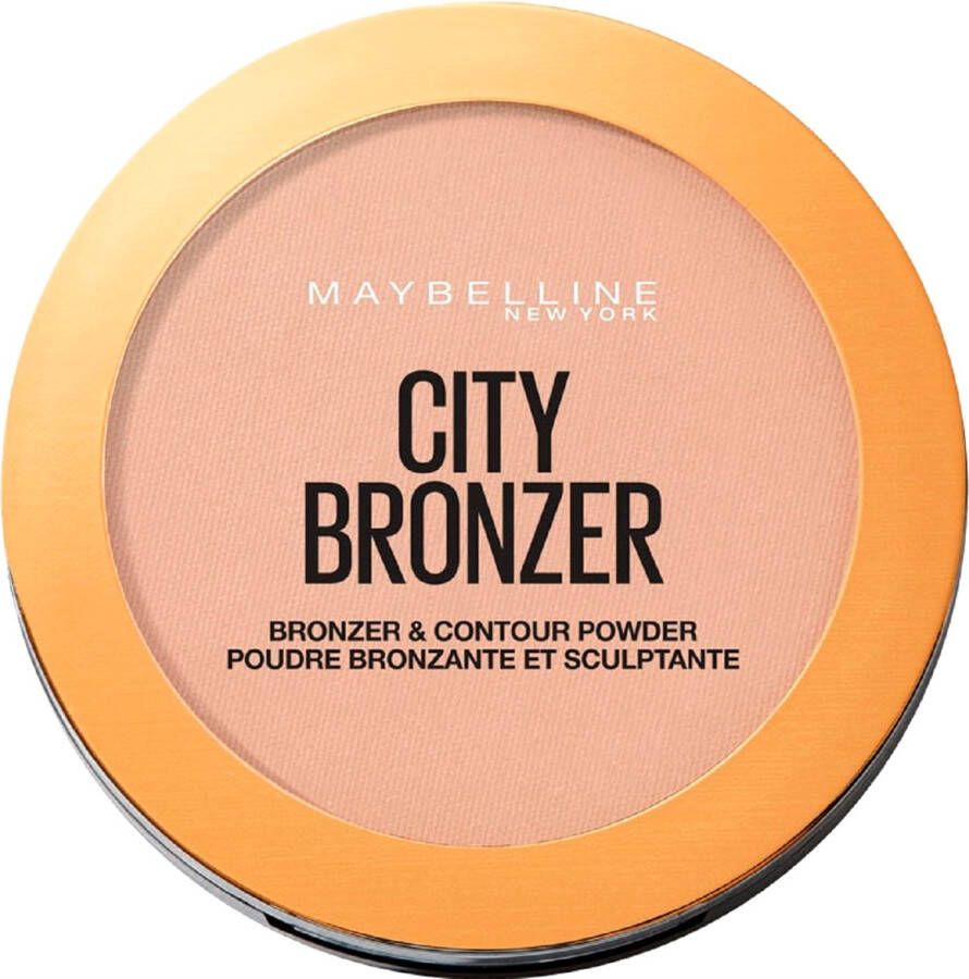 Maybelline City Bronzer & Countour Powder 250 Medium Warm Bronzing en Contouring Poeder 51 4 gr.