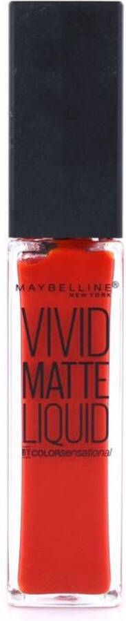 Maybelline Color Sensational Vivid Matte Liquid Lipgloss 25 Orange Shot
