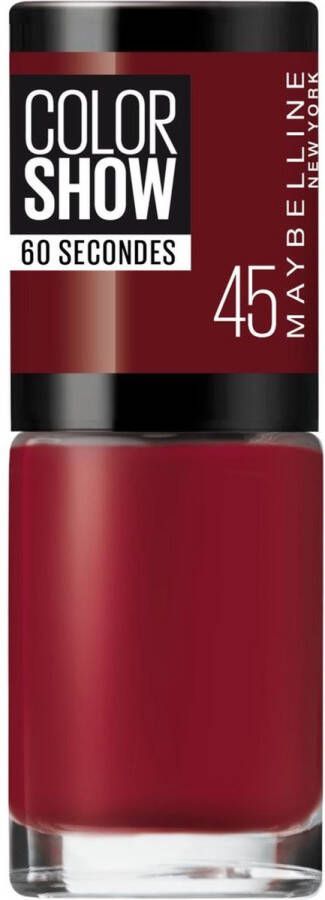 Maybelline Color Show nagellak Rood