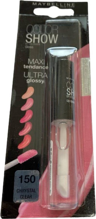 Maybelline Colorshow Gloss 150 Crystal Clear Lipgloss