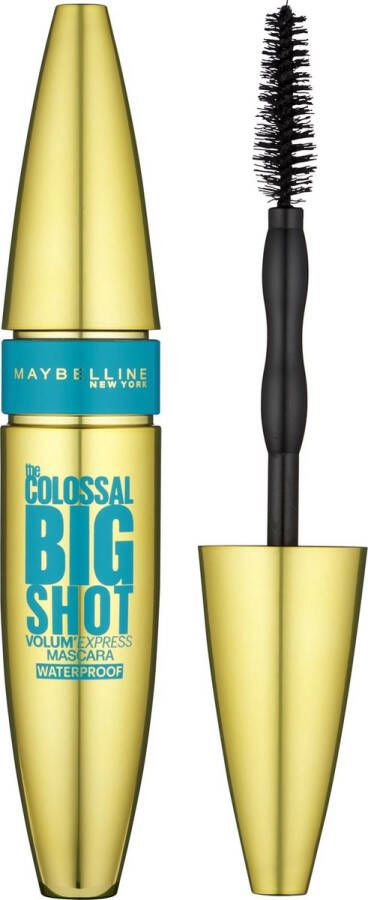 Maybelline New York Colossal Big Shot waterproof mascara Zwart