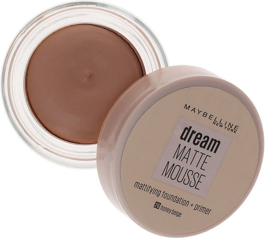 Maybelline Dream Matte Mousse 26 honey beige Foundation foundationmake-up