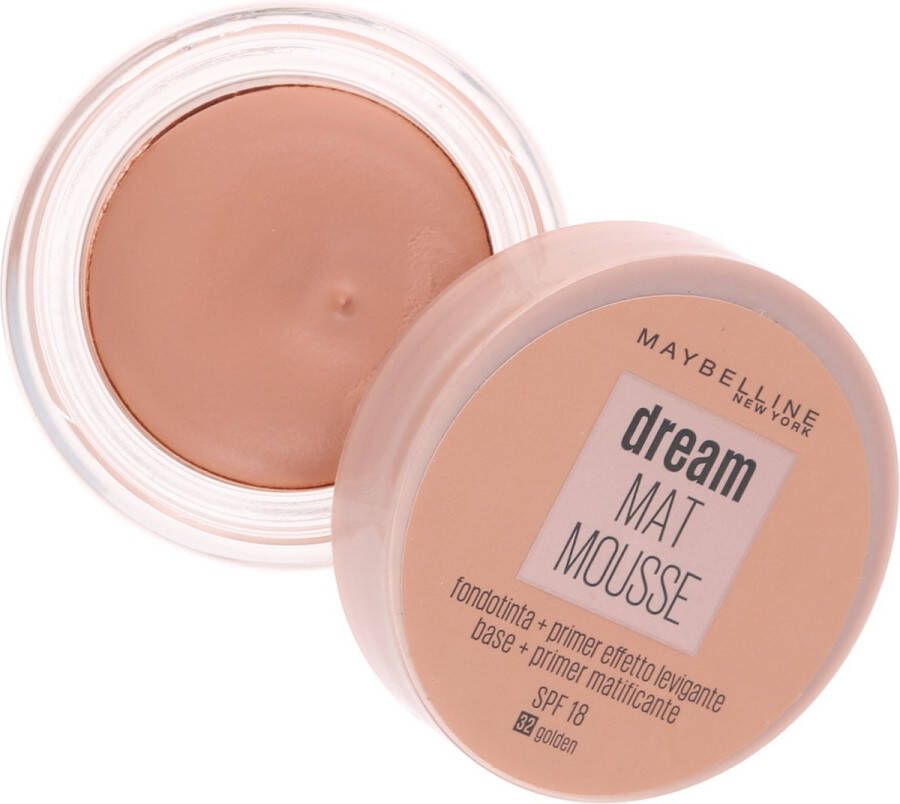 Maybelline Dream Matte Mousse Foundation 32 Golden