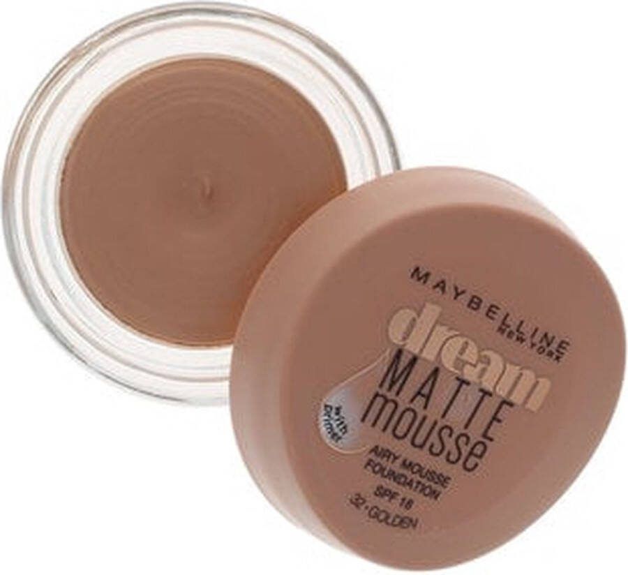 Maybelline Dream Matte Mousse SPF15 032-Golden