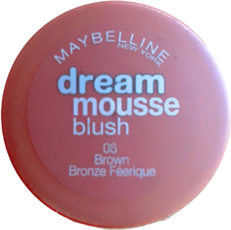 Maybelline Dream Mousse Blush 06 Brown
