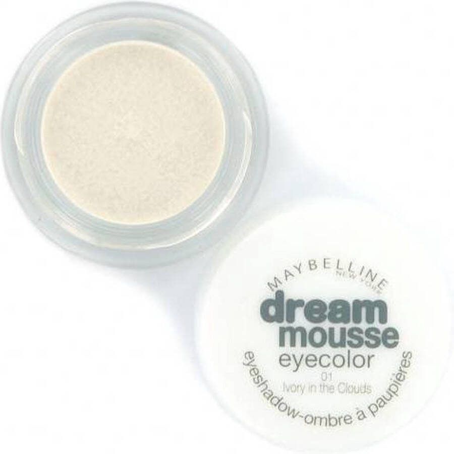 Maybelline Dream Mousse Eyecolor 01 Ivory In The Clouds