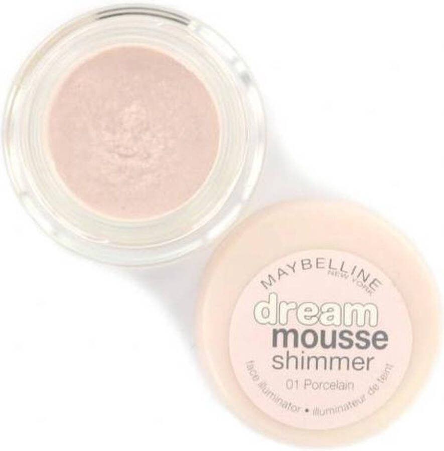 Maybelline Dream Mousse Shimmer Highlighter 01 Porcelain