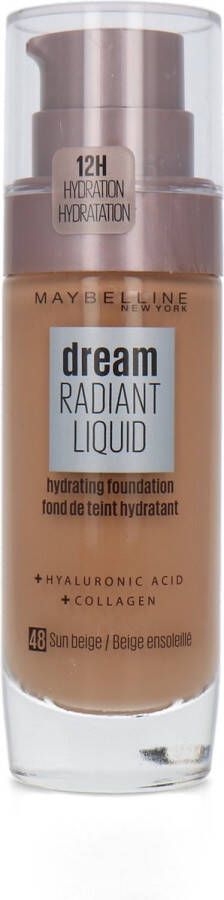 Maybelline Dream Radiant Liquid Foundation 48 Sun Beige