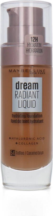 Maybelline Dream Radiant Liquid Foundation 54 Toffee