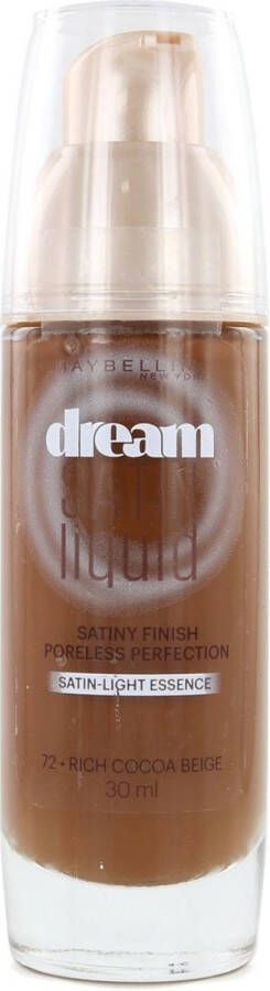 Maybelline Dream Satin Liquid 72 Rich Cocoa Foundation