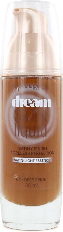 Maybelline Dream Satin Liquid Foundation 64 Deep Spice