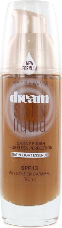 Maybelline Dream Satin Liquid Foundation 68 Golden Caramel