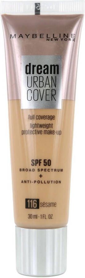 Maybelline Dream Urban Cover Foundation 116 Sesame