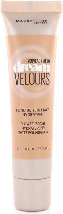 Maybelline Dream Velours Matte Foundation 21 Nude