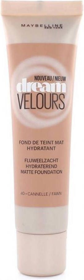 Maybelline Dream Velours Matte Foundation 40 Fawn