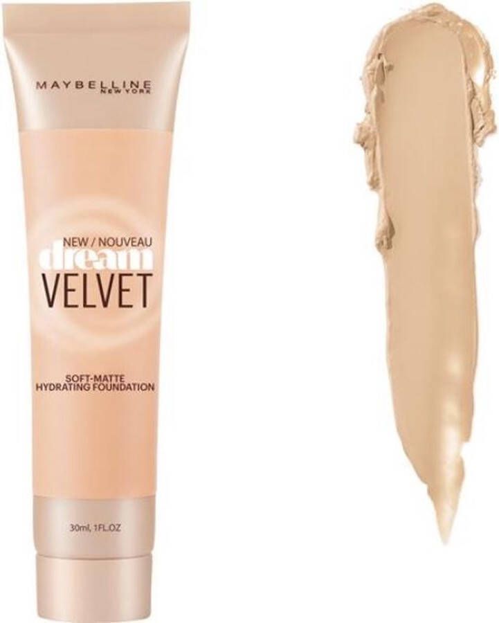 Maybelline Dream Velvet Soft-Matte Hydrating Foundation 60 Sandy Beige