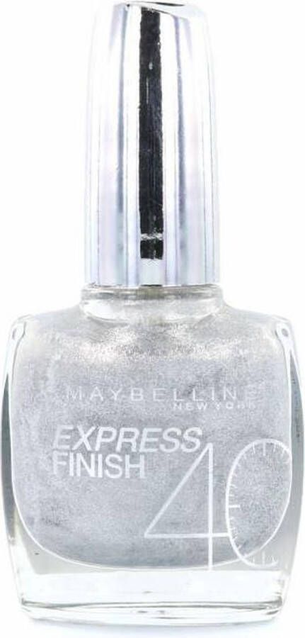Maybelline Express Finish Nagellak 830 Silver Speed