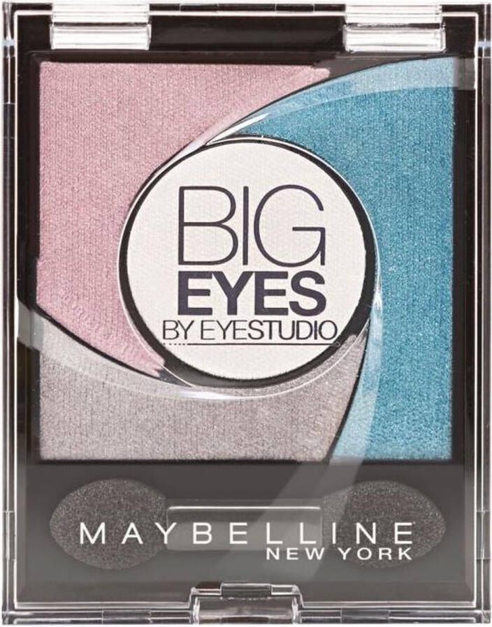 Maybelline Eye Studio Big Eyes 03 Luminous Turquoise oogschaduw Mat Shimmer