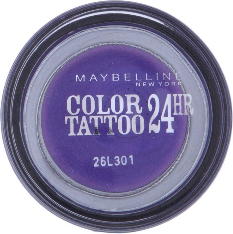 Maybelline New York Color Tattoo 24H 15 Endless Purple Paars- Langhoudende Crème Oogschaduw 53 gr