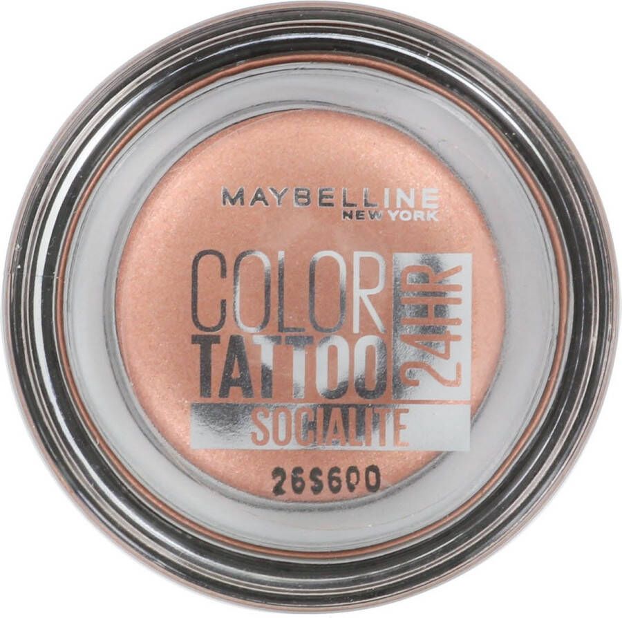 Maybelline New York Color Tattoo 24H 150 Socialite Roze Langhoudende Crème Oogschaduw 53 gr