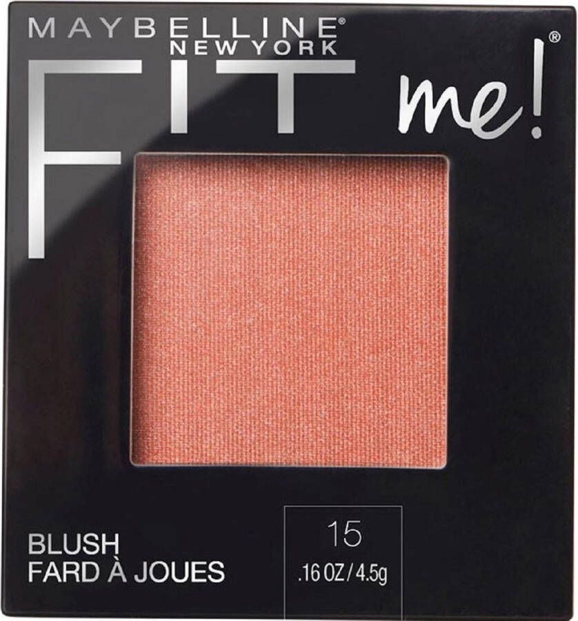 Maybelline Fit Me Blush 15 Nude Oranje Natuurlijk Ogende Rouge 4 5 gr
