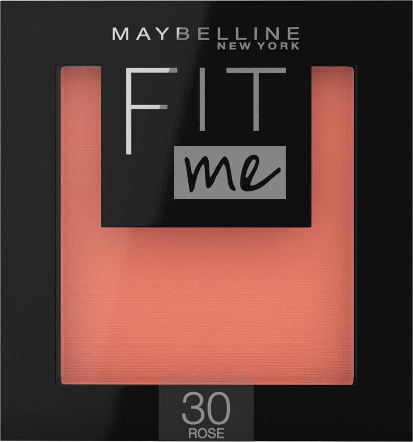 Maybelline New York Fit Me Blush 30 Rose Roze Natuurlijk Ogende Rouge 4 5 gr