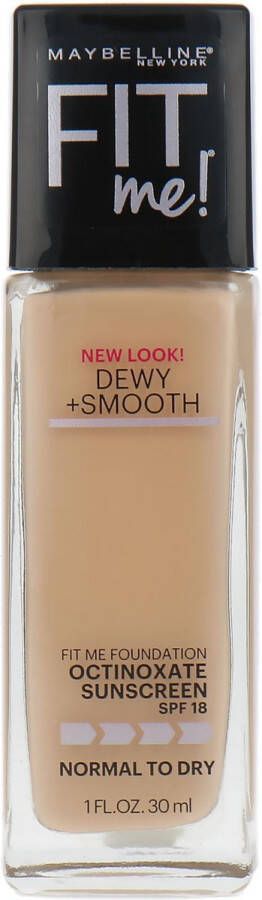 Maybelline Fit Me Dewy + Smooth Foundation 128 Warm Nude