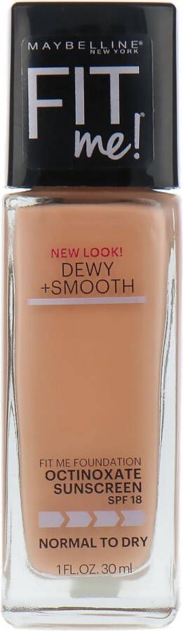 Maybelline Fit Me Dewy + Smooth Foundation 245 Classic Beige