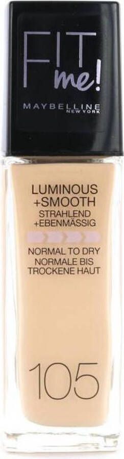 Maybelline Fit Me Luminous & Smooth Foundation Natural Ivory 105