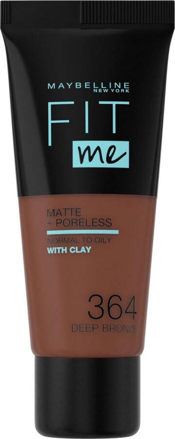 Maybelline Fit Me Matte & Poreless Foundation 364 Deep Bronze 30 ml