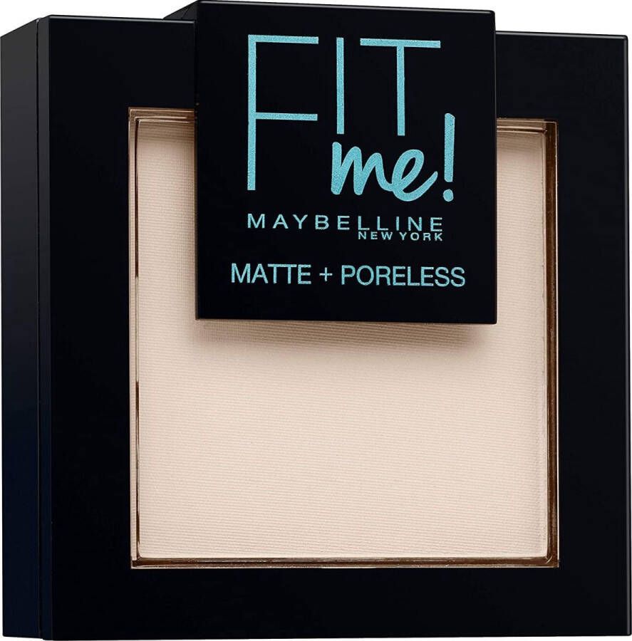 Maybelline Fit Me Matte & Poreless Foundation Gezichtspoeder 100 Warm Ivory