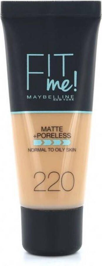 Maybelline Fit Me Matte + Poreless Foundation 220 Natural Beige